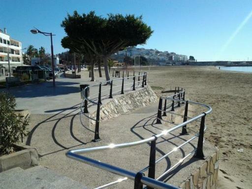 Primera Linea En Playa Sur. Plaza Constitucion Peñíscola Exteriör bild
